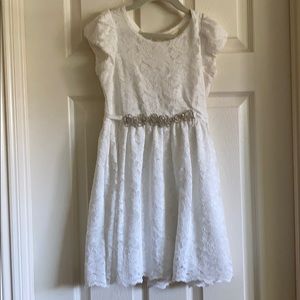 Soprano White lace dress